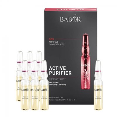 Babor Active Purifier ampoules for acne oily skin image1