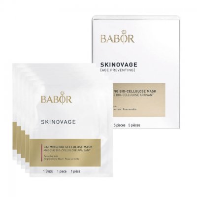 Babor Skinovage Calming Bio-Cellulose Mask soothing sheet mask for sensitive skin image1