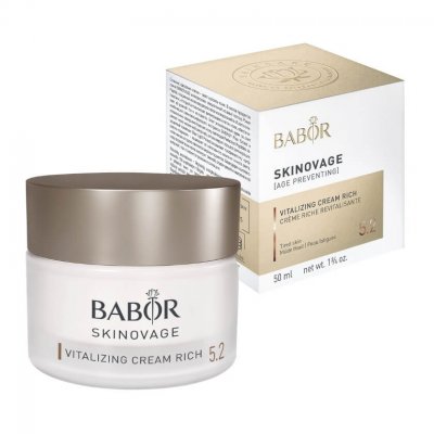 Babor Skinovage Vitalizing Cream Rich Energigivande ansiktskräm för trött hud bild1