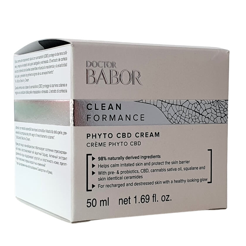 Dr Babor Cleanformance Phyto CBD 24h Cream skyddande ansiktskräm för trött hud bild76