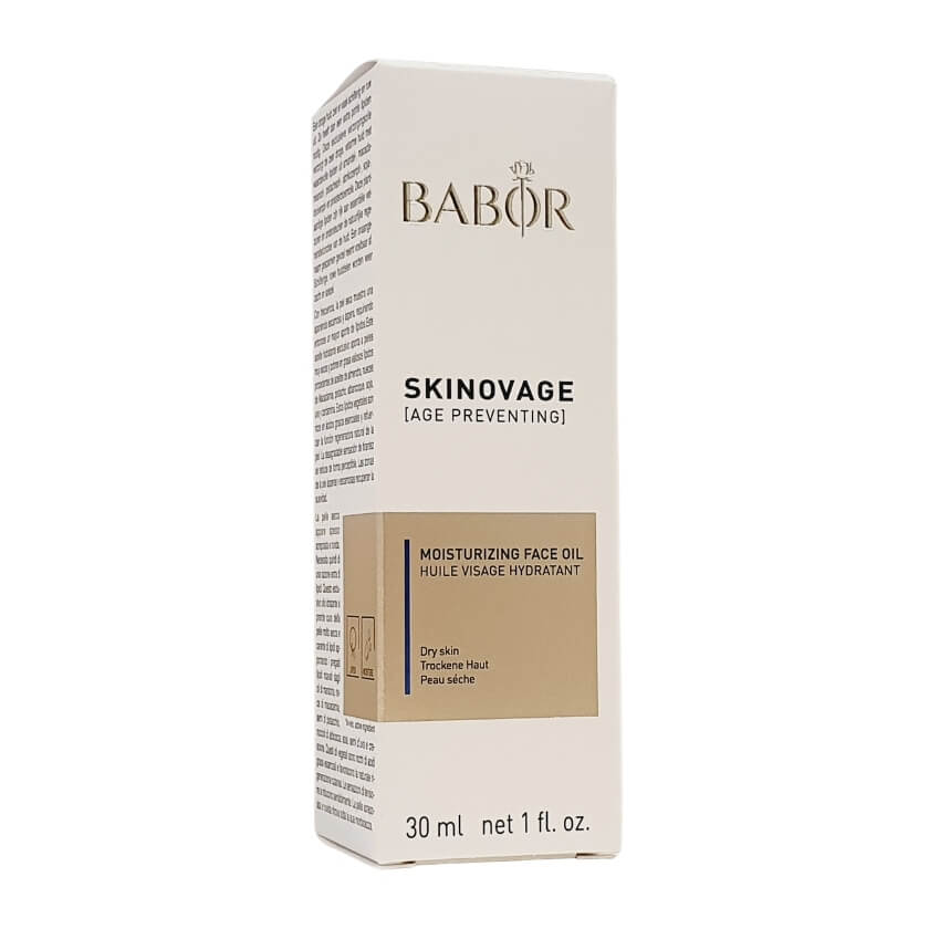 Babor Skinovage Moisturizing Face Oil moisturizing oil for dry skin - box
